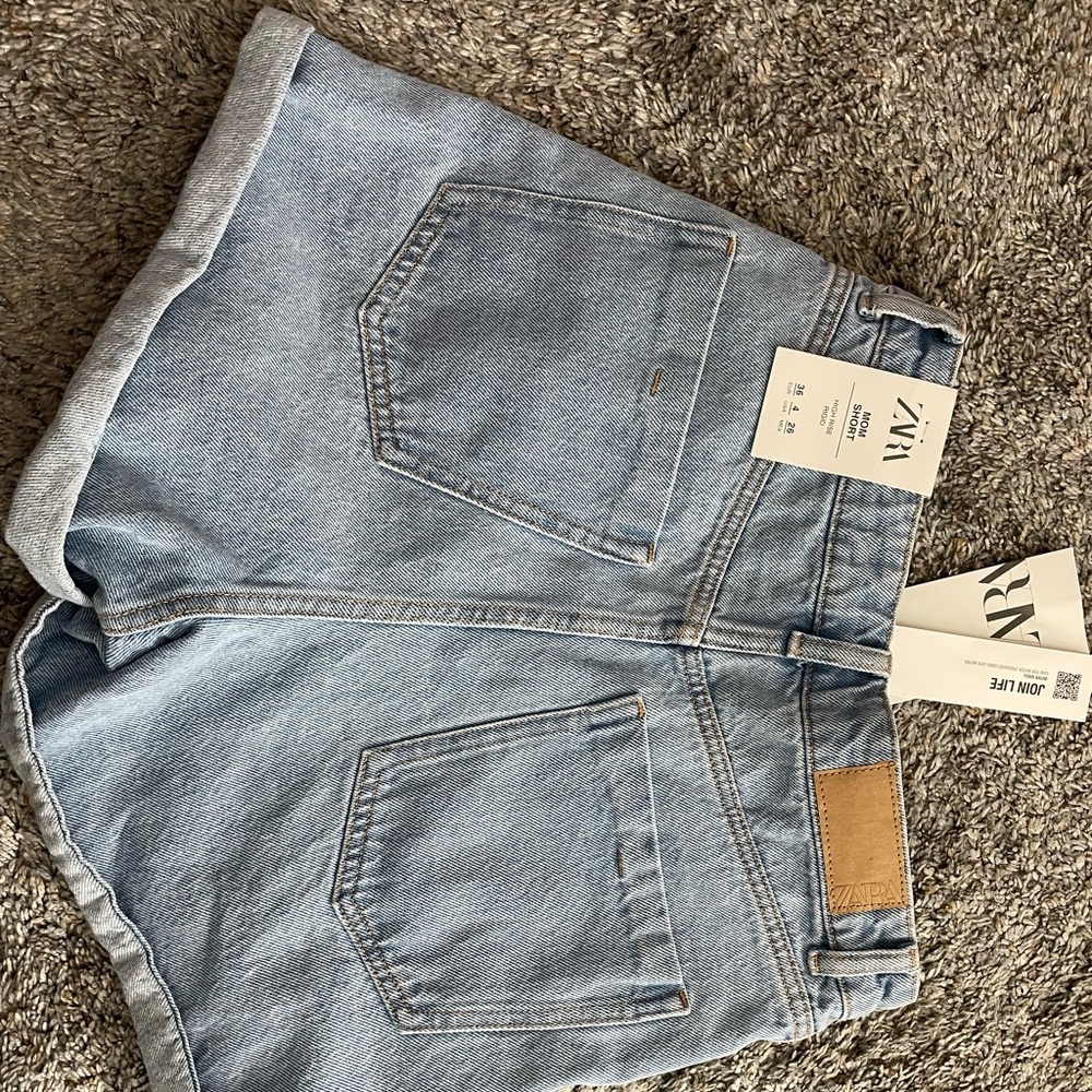 Brand new Zara mom shorts